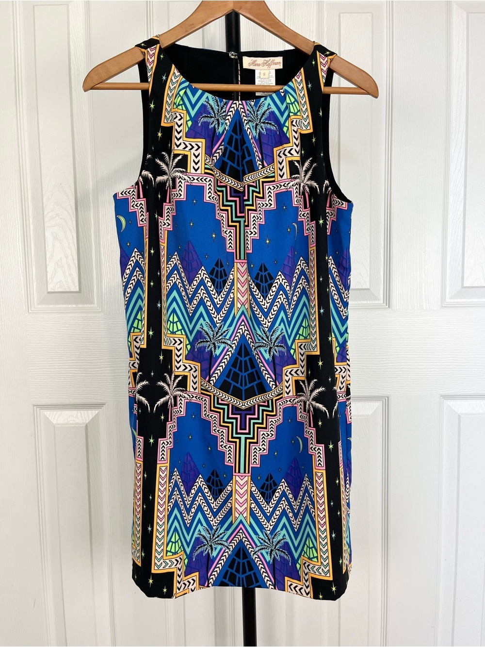 Mara Hoffman ‘Pyramid Night’ Mini Shift Dress